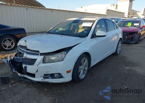 2012 Chevrolet Cruze Ltz z USA, uszkodzony, nr VIN 1G1PH5SC4C7199084